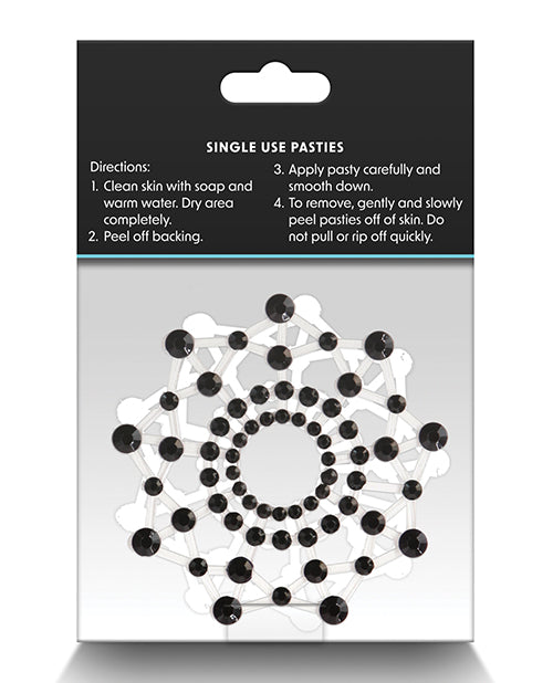 Pretty Pasties Charm III - Black by Ns Novelties INC