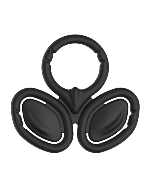 My Cock Ring The Triad Cockring & Ball Cinch - Black by Nasstoys
