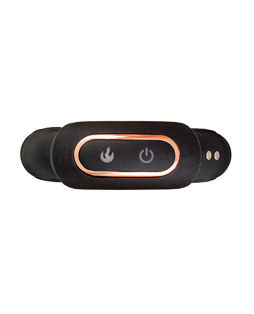 Cockpower Heat up Cock Ring - Black by Nasstoys