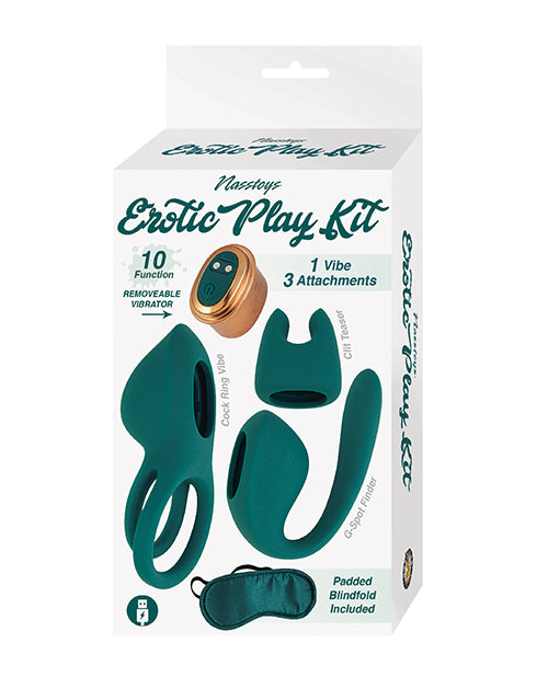 Erotic Play Kit - Green by Nasstoys