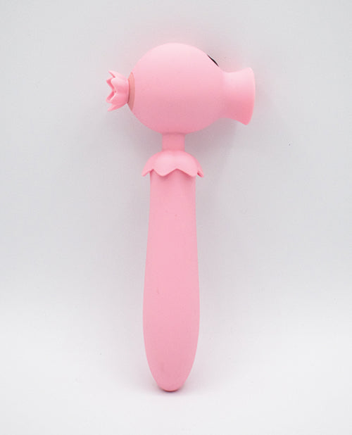 Natalie's Toy Box Lick n' Stick Clit Flicker & G-Spot Vibe - Pink by Like A Kitten