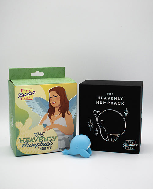 Natalie's Toy Box Heavenly Humpback Finger Vibe - Blue by Like A Kitten