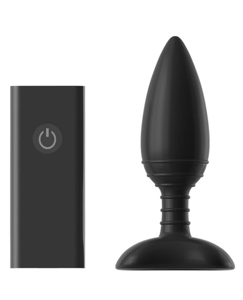 Nexus Ace Remote Control Butt Plug Small - Black by Libertybelle Marketing