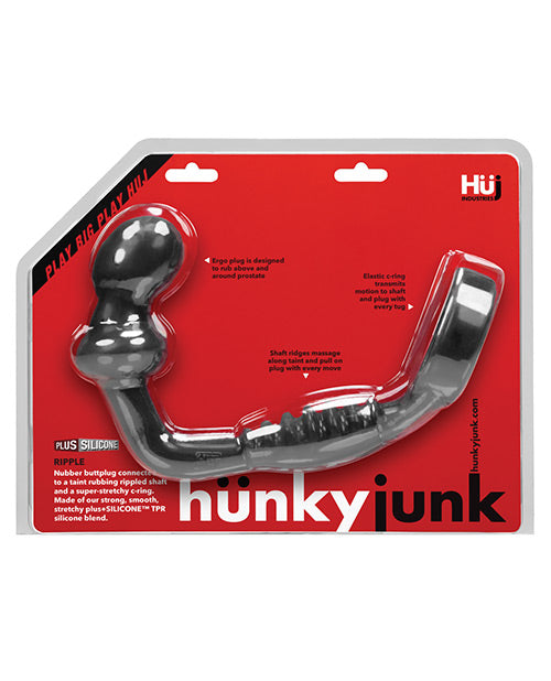 Hunky Junk Ripple Asslock - Tar by Blue Ox Designs LLCDba Oxballs
