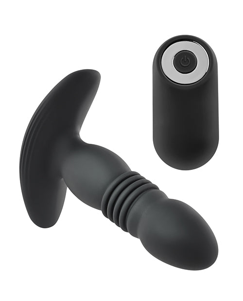 Playboy Pleasure Trust The Thrust Butt Plug - 2 AM by Evolved Novelties INC