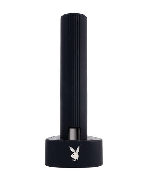 Playboy Pleasure Pleasure Zone Vibrator - 2AM Black by Evolved Novelties INC
