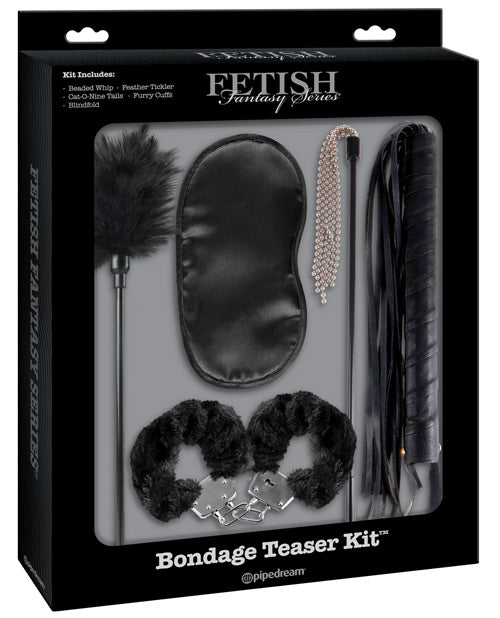 Fetish Fantasy Limited Edition Bondage Teaser Kit - Black by Pipedream Products
