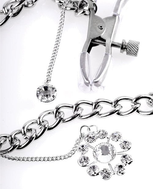 Fetish Fantasy Series Crystal Nipple Clamps by Pipedream Products