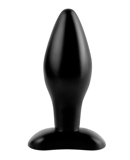 Anal Fantasy Collection Medium Silicone Plug - Black by Pipedream Products
