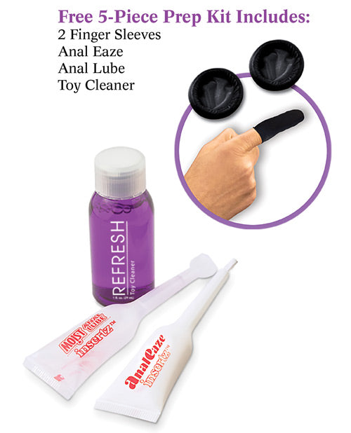 Anal Fantasy Collection Vibrating Reach Around - Black by Pipedream Products