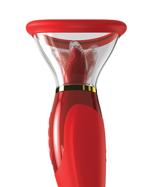 Fantasy for Her Ultimate Pleasure 24K Gold Seasonal Luxury Edition w/Travel Bag Luxury Box - Red by Pipedream Products