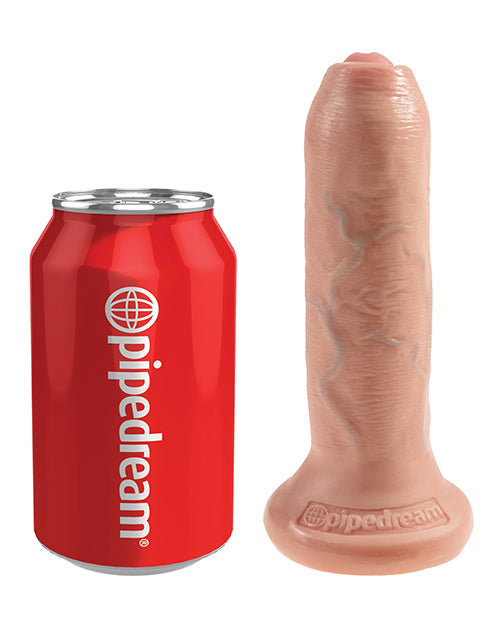 "King Cock 6"" Uncut Dildo" by Pipedream Products