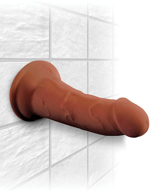 King Cock Plus 6" Triple Density Cock - Brown by Pipedream Products