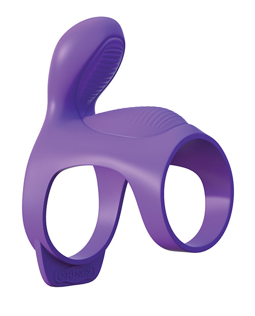 Fantasy C Ringz Ultimate Couples Cage - Purple by Pipedream Products