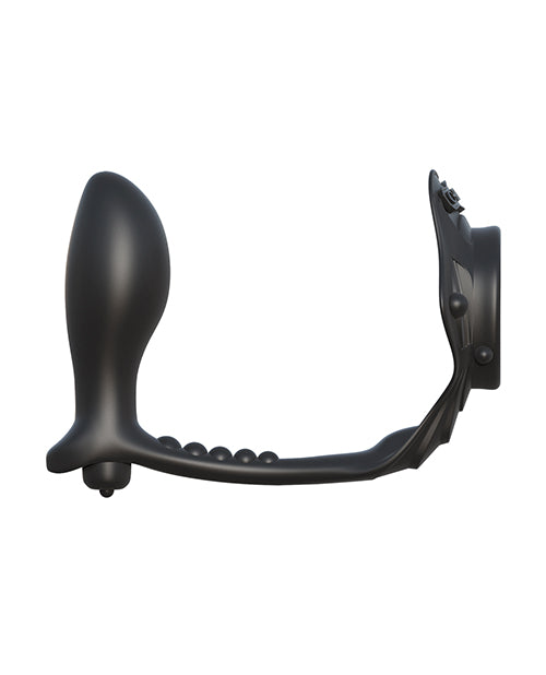 Fantasy C-Ringz Rock Hard Ass-Gasm Vibrating Ring - Black by Pipedream Products