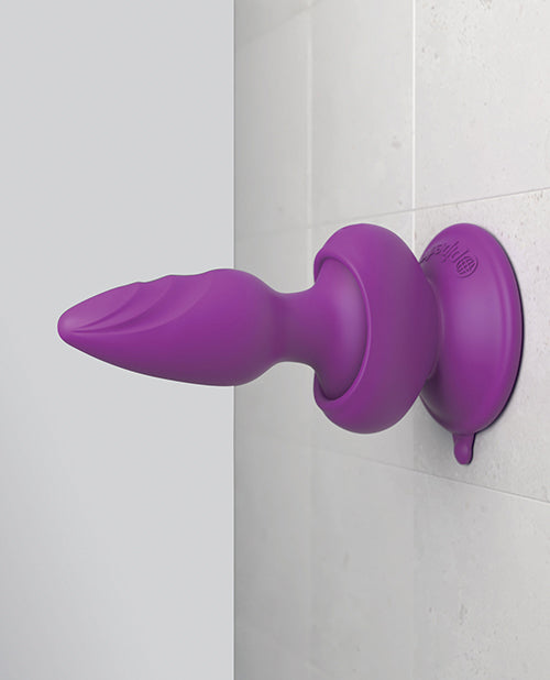 Threesome Wall Banger Plug - Purple by Pipedream Products