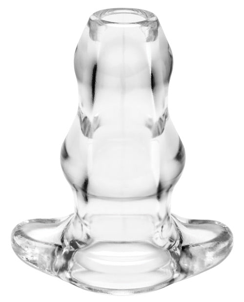 Perfect Fit Double Tunnel Plug Medium - Clear by Perfect Fit Brand