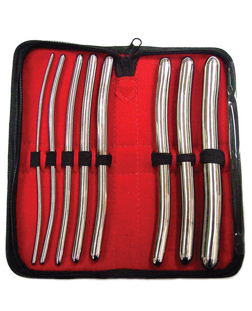 Rouge Stainless Steel Hegar 8 pc Dilator Set by Rouge Group Ltd