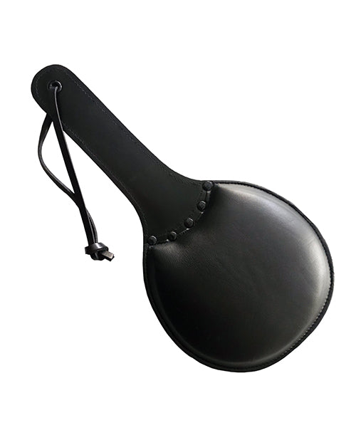 Rouge Leather Padded Ping Pong Paddle - Black by Rouge Group Ltd