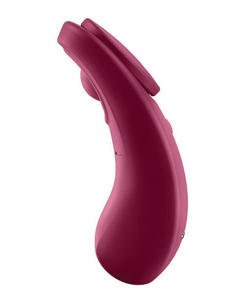 Satisfyer Sexy Secret Panty Vibrator - Red Wine by Eis INCsatisfyer