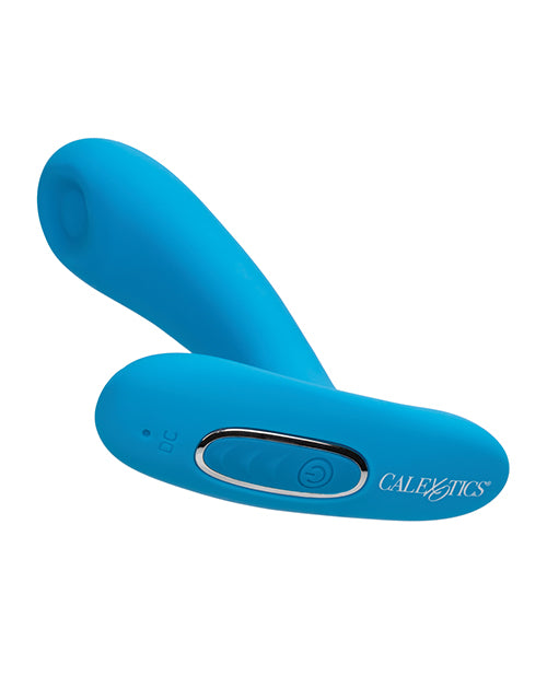 Silicone Pulsing Pleaser w/Remote - Blue by California Exotic Novelties
