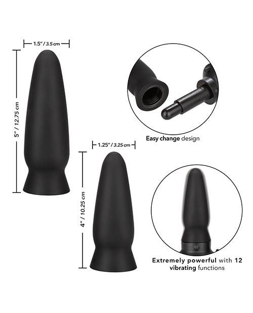 Eclipse Interchangeable Probe - Black by California Exotic Novelties