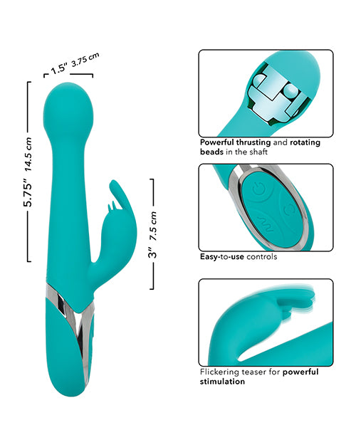 Enchanted Oscillate Vibrator - Turquoise Blue by California Exotic Novelties