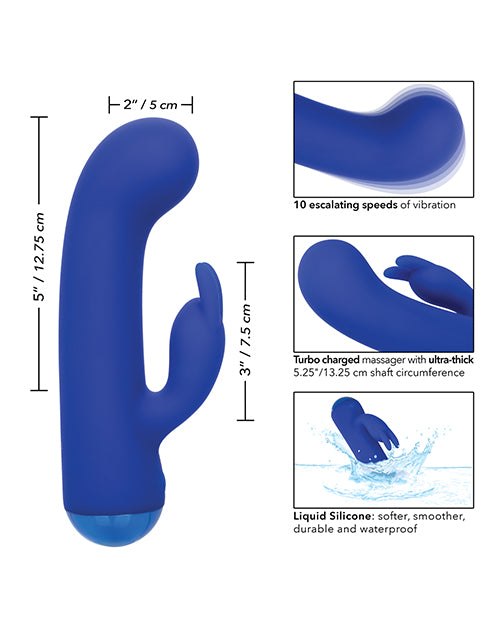 Thicc Chubby Bunny - Blue by California Exotic Novelties