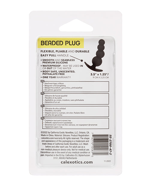 Boundless Beaded Plug by California Exotic Novelties
