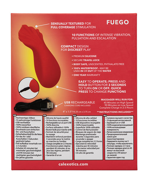 Red Hot Fuego - Red by California Exotic Novelties