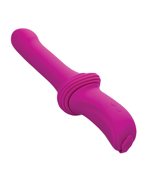 Overdrive Smooth Thruster Remote Control Sex Machine - Fuchsia/Black by California Exotic Novelties