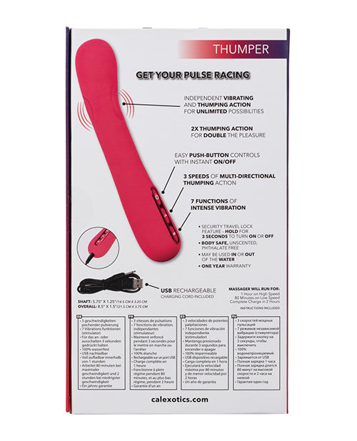 Throb Thumper - Pink by California Exotic Novelties