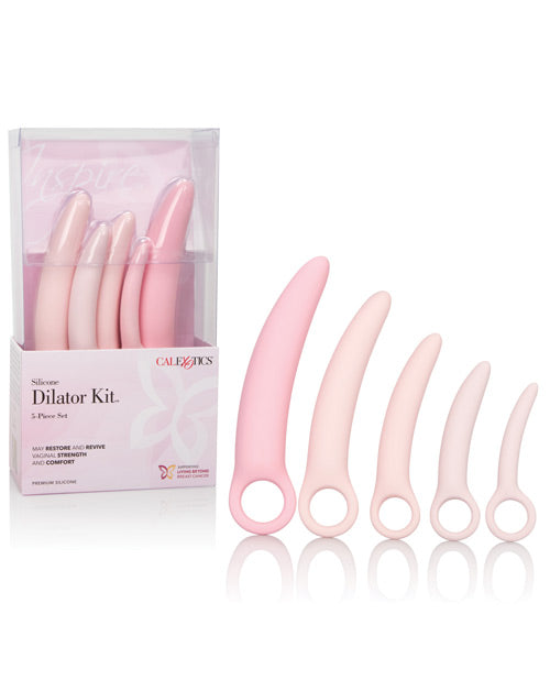 Inspire Silicone Dilator 5 Piece Set - Pink by California Exotic Novelties