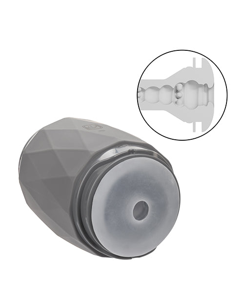 Milk Master Vibro Squeeze Stroker - Black by California Exotic Novelties