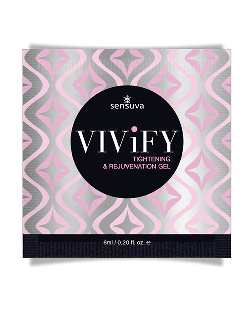Sensuva Vivify Tightening & Rejuvenation Gel - 6 ml Single Use Packet by Sensuva Valencia Naturals