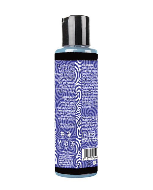 Handipop Hand Job Massage Gel - 4.2 oz Bottle Blueberry Muffin by Sensuva Valencia Naturals