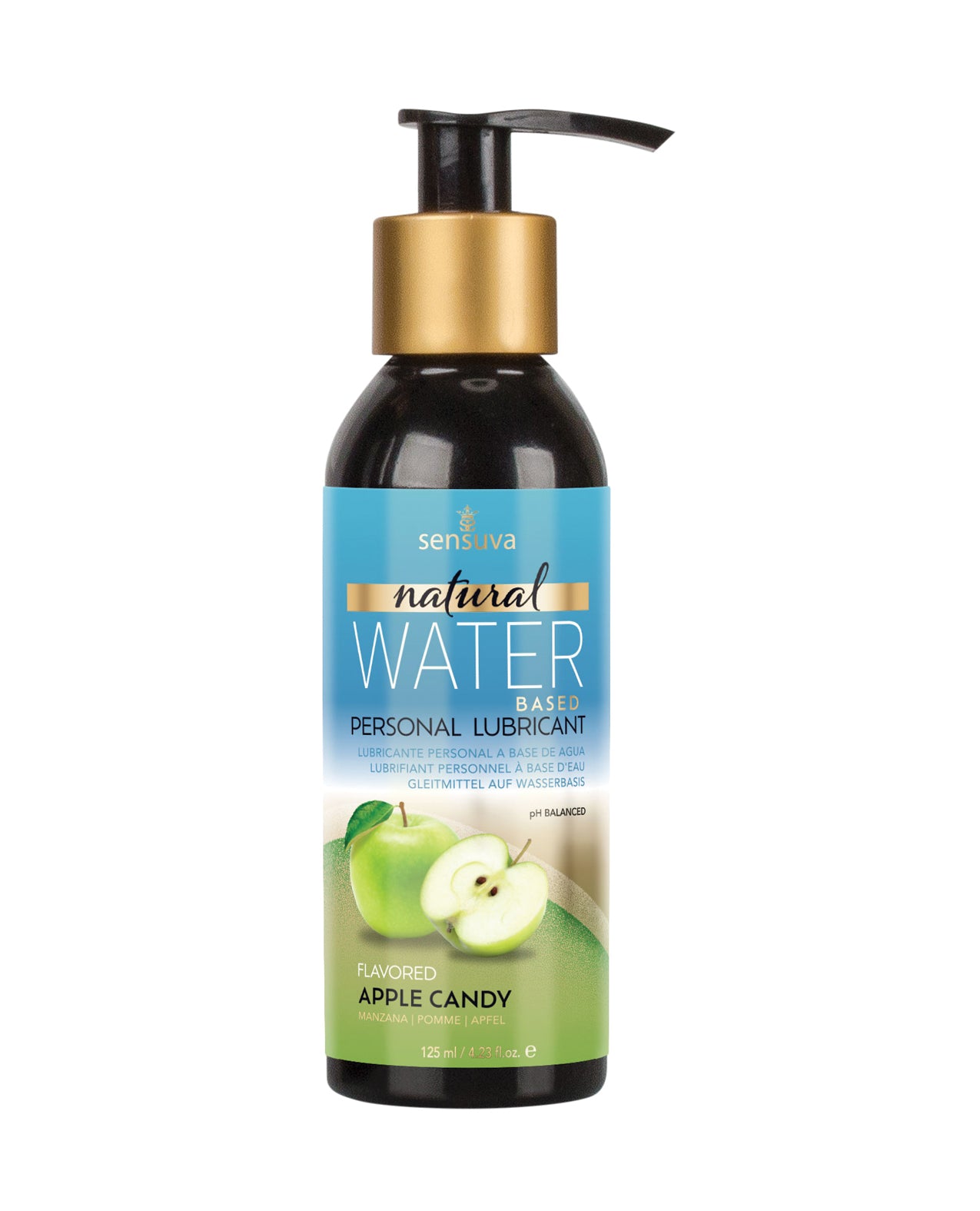Sensuva Natural Water Based Personal Moisturizer - 4.23 oz Apple Candy by Sensuva Valencia Naturals