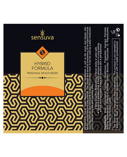 Sensuva Hybrid Personal Moisturizer - 4.23 oz Orange Creamsicle by Sensuva Valencia Naturals