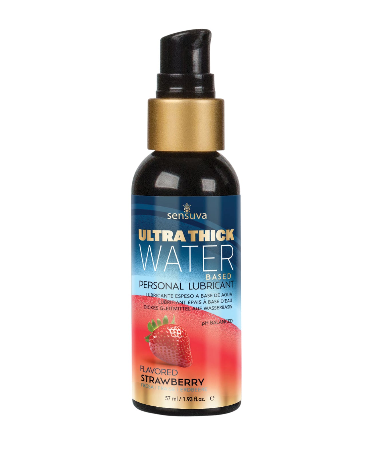 Sensuva Ultra Thick Water Based Personal Moisturizer - 1.93 oz Strawberry by Sensuva Valencia Naturals