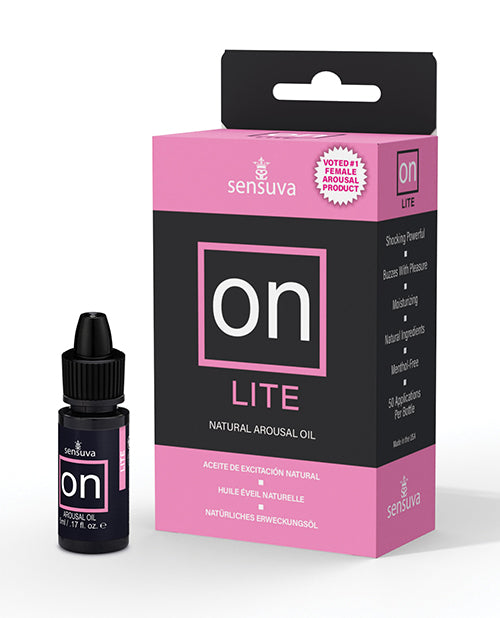 ON Lite Arousal Oil Medium Box - 5 ml by Sensuva Valencia Naturals