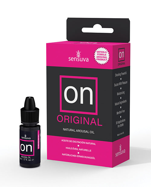 ON Original Arousal Oil Medium Box - 5 ml by Sensuva Valencia Naturals