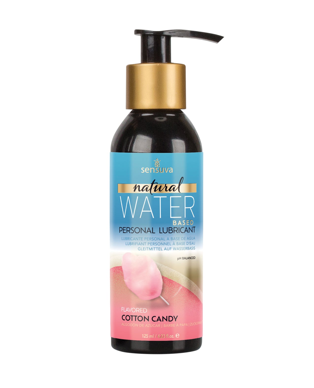 Sensuva Natural Water Based Personal Moisturizer - 4.23 oz Cotton Candy by Sensuva Valencia Naturals