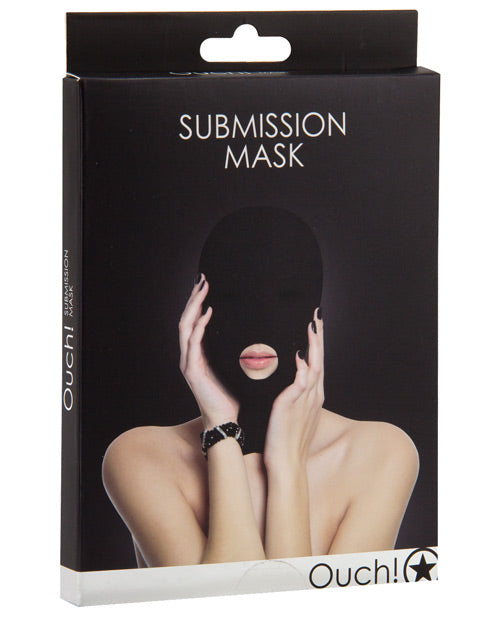 Shots Ouch Submission Mask - Black by Shots America LLC