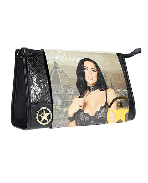 Shots Ouch! Florence Collection Bondage Kit w/Bag - Black by Shots America LLC