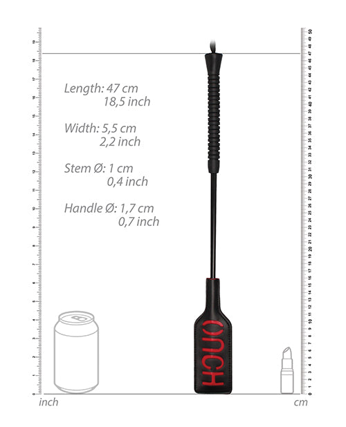 Shots Ouch Ouch Crop Large - Black by Shots America LLC