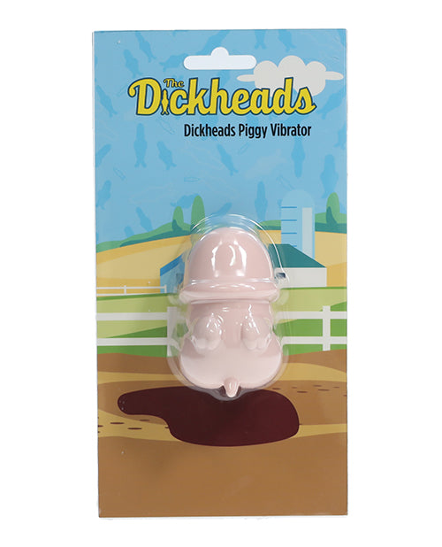 Shots The Dickheads 10 Speed Piggy Silicone Vibrator - Pink by Shots America LLC