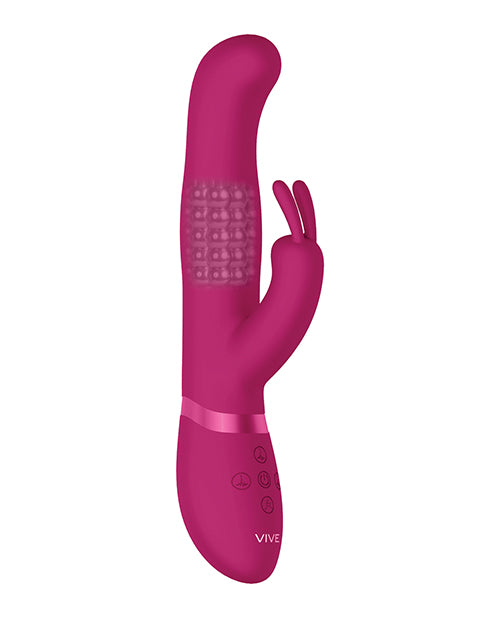 Shots Vive Izara Rotating Beads Rabbit - Pink by Shots America LLC