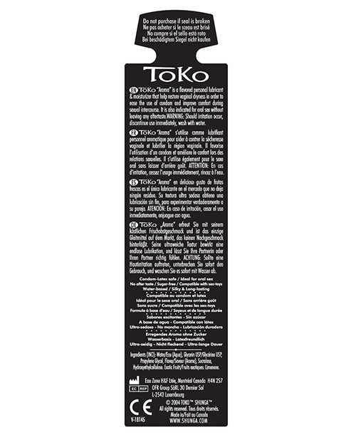 Shunga Toko Aroma Flavoured Lubricant - 5.5 oz Melon Mango by Shunga