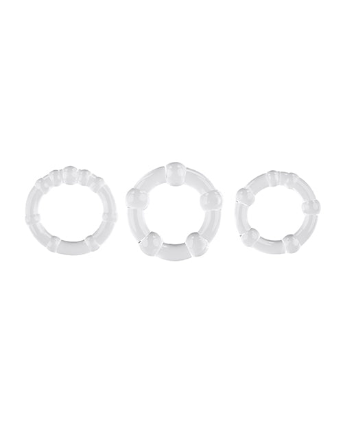 Selopa Erection Rings - Clear by Evolved Novelties INC