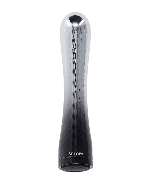 Selopa Silverado Bullet Vibrator - Grey/Black by Evolved Novelties INC